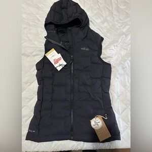 RAB Women's Cubit Stretch Down Insulated Lightweight Vest sz XS
